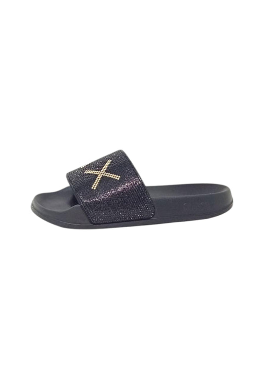 Ciabatte da spiaggia SUN68 X35405 11 NERO Bambina