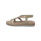 Sandali INBLU SA000047 PLATINO donna