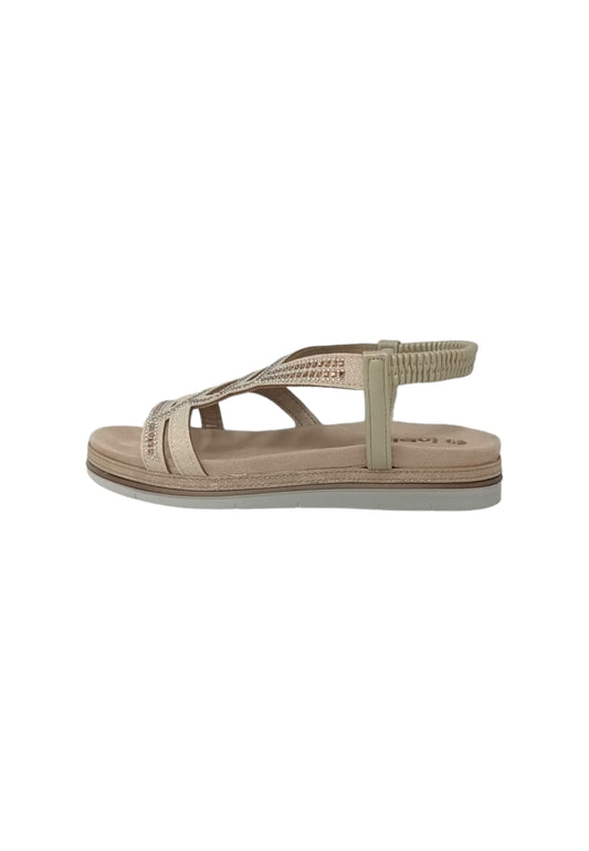 Sandali INBLU SA000047 PLATINO donna