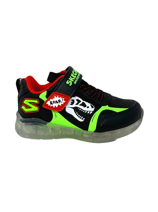 Scarpa da ginnastica con luci SKECHERS 401521/BKLM Bambino