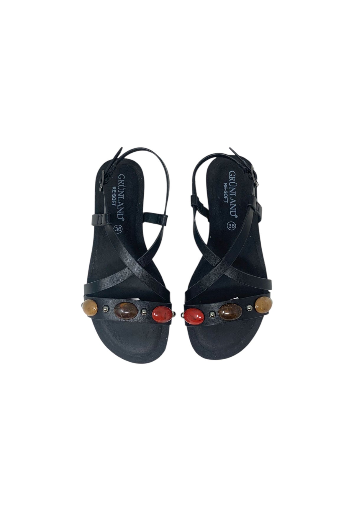 Sandali GRUNLAND SUVI SB0199-M7 NERO ragazza/donna