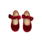 Ballerine VULLADI 6406-032 Terciopelo burdeos bambina