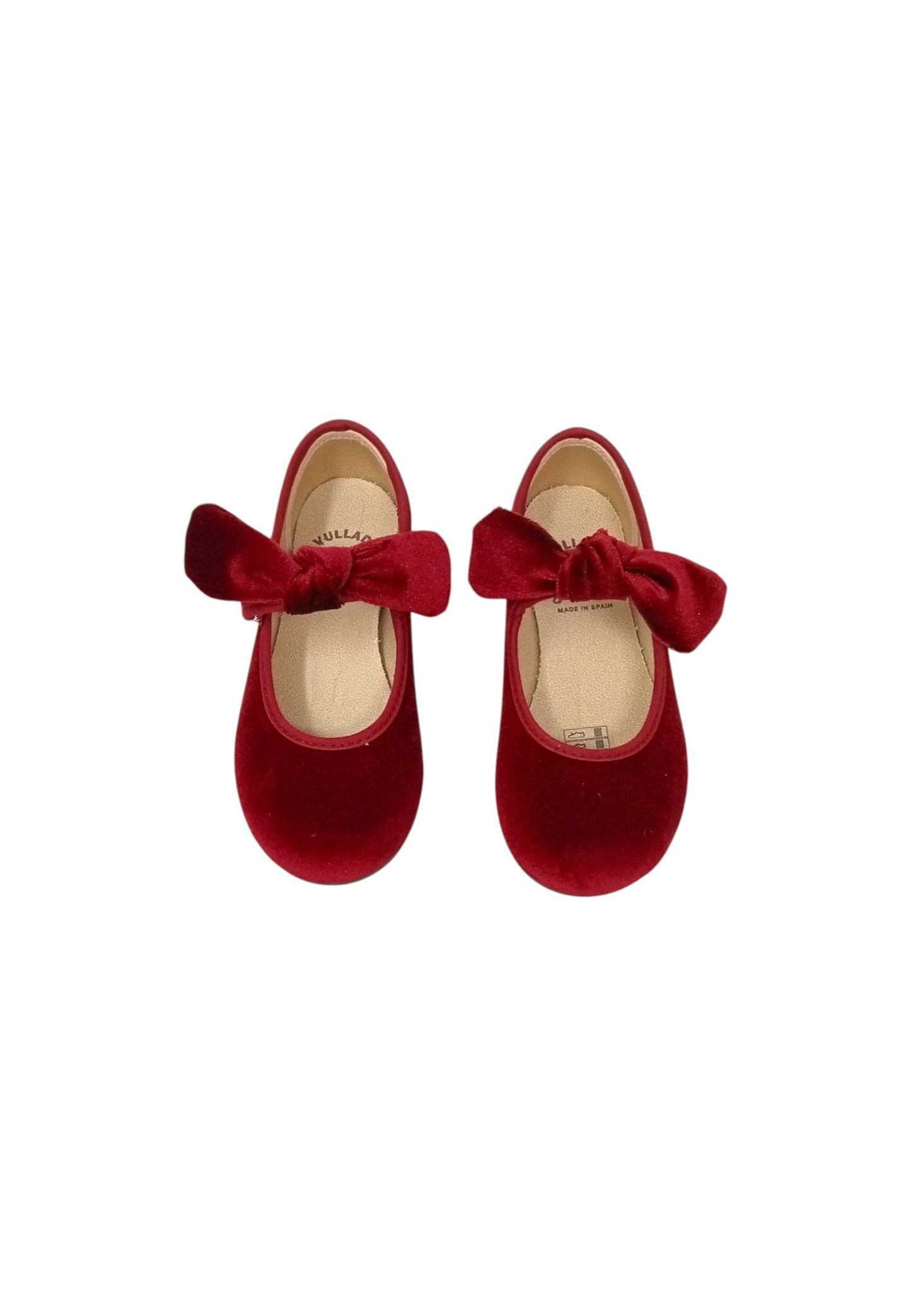 Ballerine VULLADI 6406-032 Terciopelo burdeos bambina