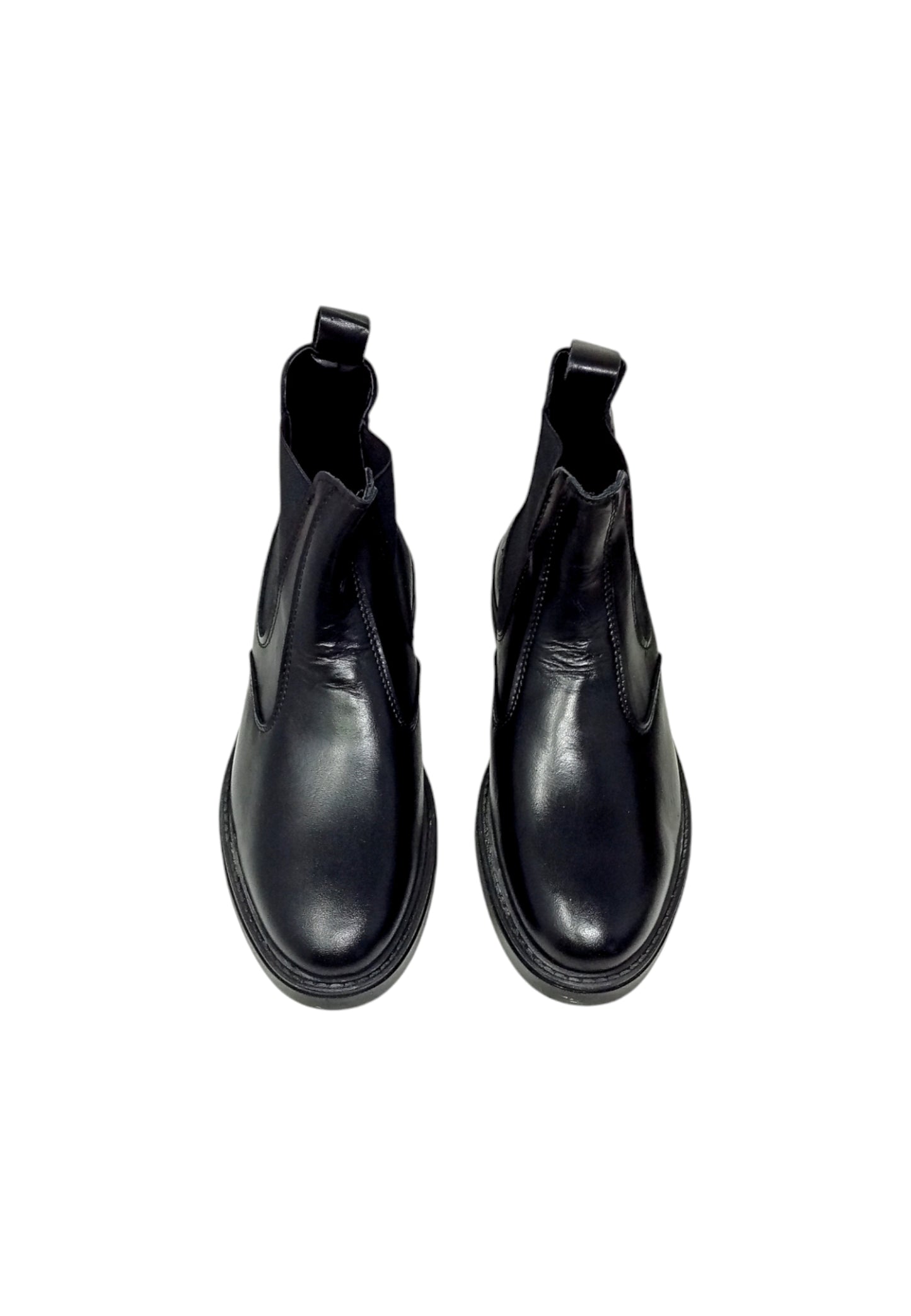 Italia Leone Stivaletto chelsea-beatles 0870 pelle nero uomo