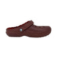 Classico  CROCS con pelliccia 203591-6WD DARK CHERRY UNISEX