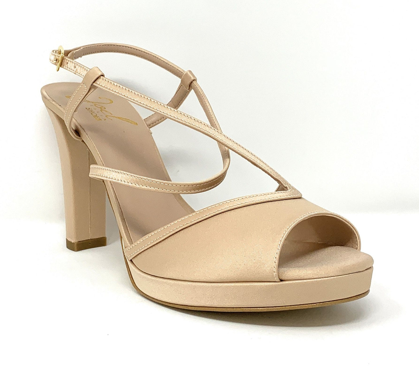 Sandalo col tacco JOEL A572 SATIN CIPRIA  605 donna