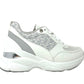 Sneakers da passeggio 2H0YD769803 WHITE  donna