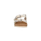 Ciabatta INBLU NM000043 BIANCO donna