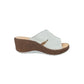 Ciabatta Stile Di Vita 6331 Bianco Donna