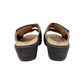CIABATTE WESTLAKE 1027 METAL ANTRACITE donna