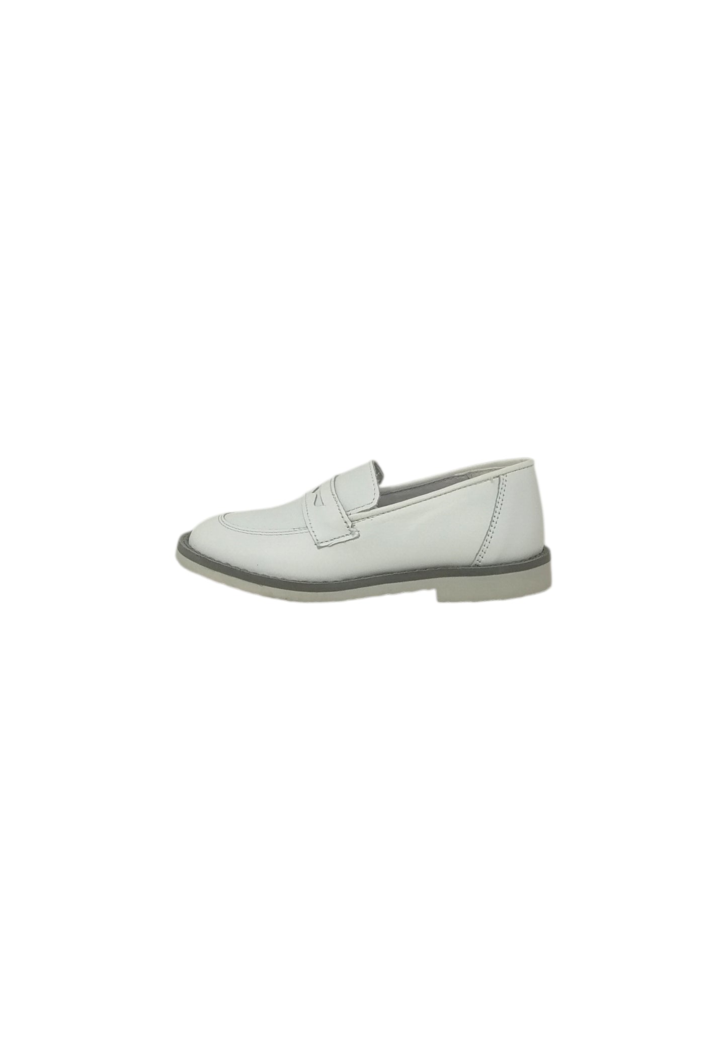 Italia Leone Mocassino CLG VITELLO BIANCO bambino