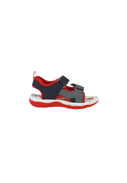 Sandali luminosi Silver Spiderman R1310651S BLK bambino