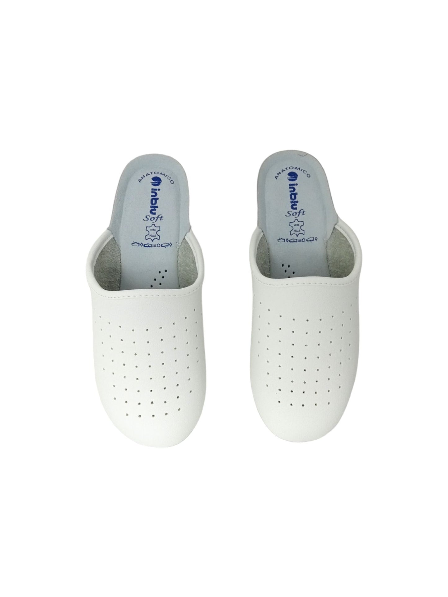 Pantofola sanitaria IN BLU 50000033 BIANCO Donna