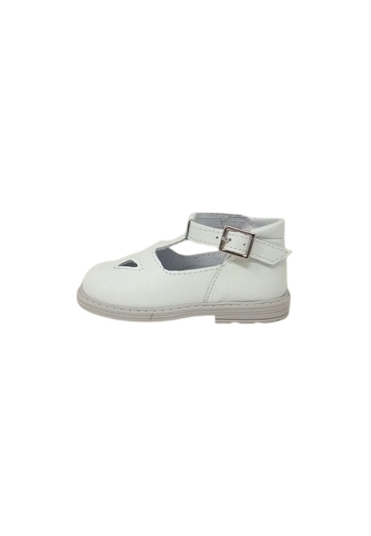 Sandali due occhi Italia Leone Andrea Pelle bianco bambino/a unisex