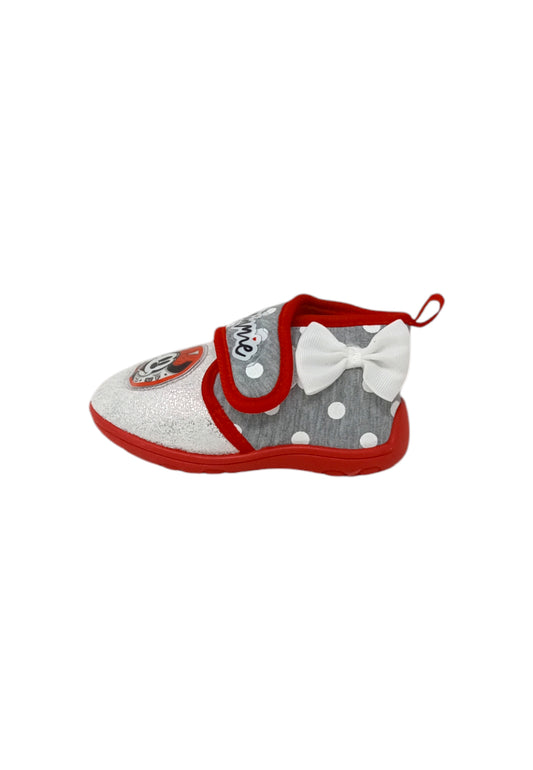 Pantofola Chiusa con luci DISNEY MINNIE D3010617T ROSSO Bambina