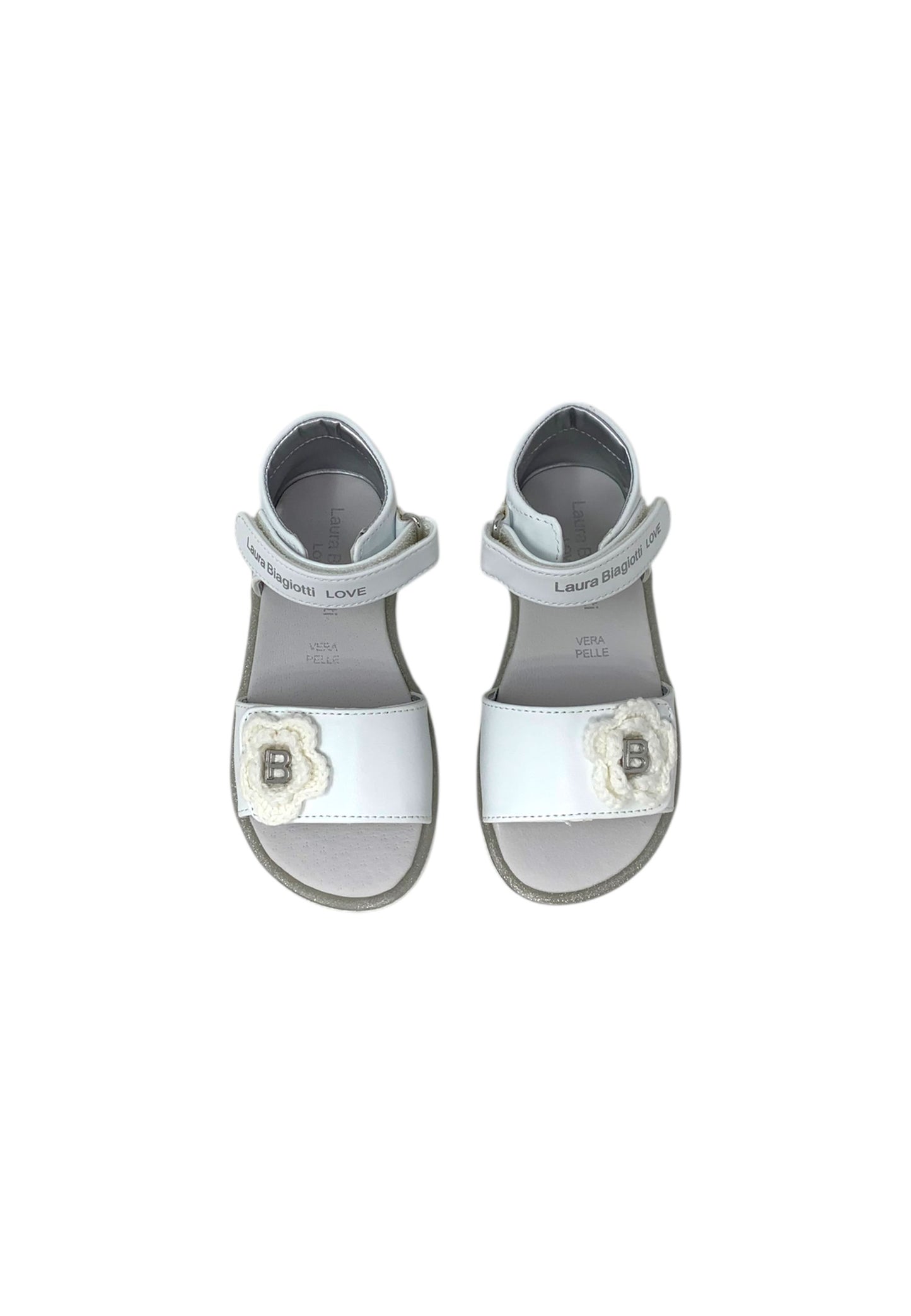 Sandali LAURA BIAGIOTTI 9640 WHITE Bambina