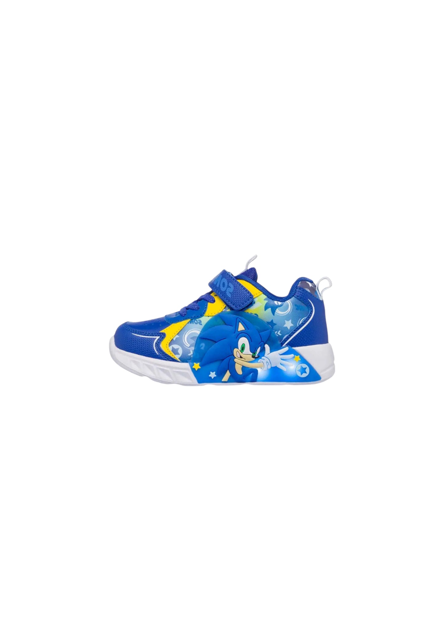Sneaker luminose Silver Sonic N9610127S BLUE Bambino