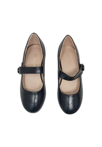 Ballerine KID368 NOIR bambina