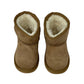 Stivaletto con pelliccia GRUNLAND JR CROY PP0098-I4 CUOIO bambina