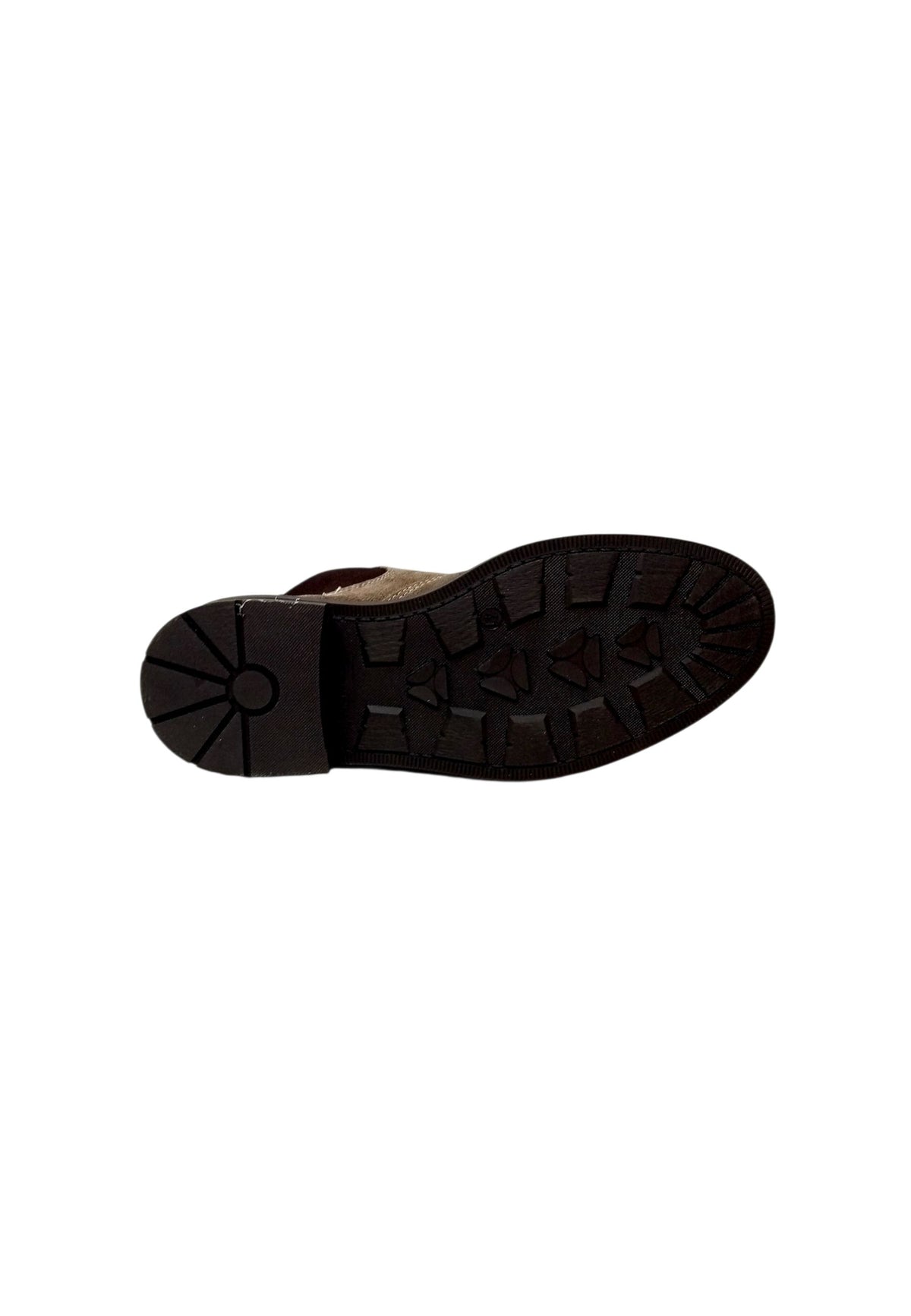 Italia Leone Stivaletto chelsea 0870 camoscio taupe uomo inv