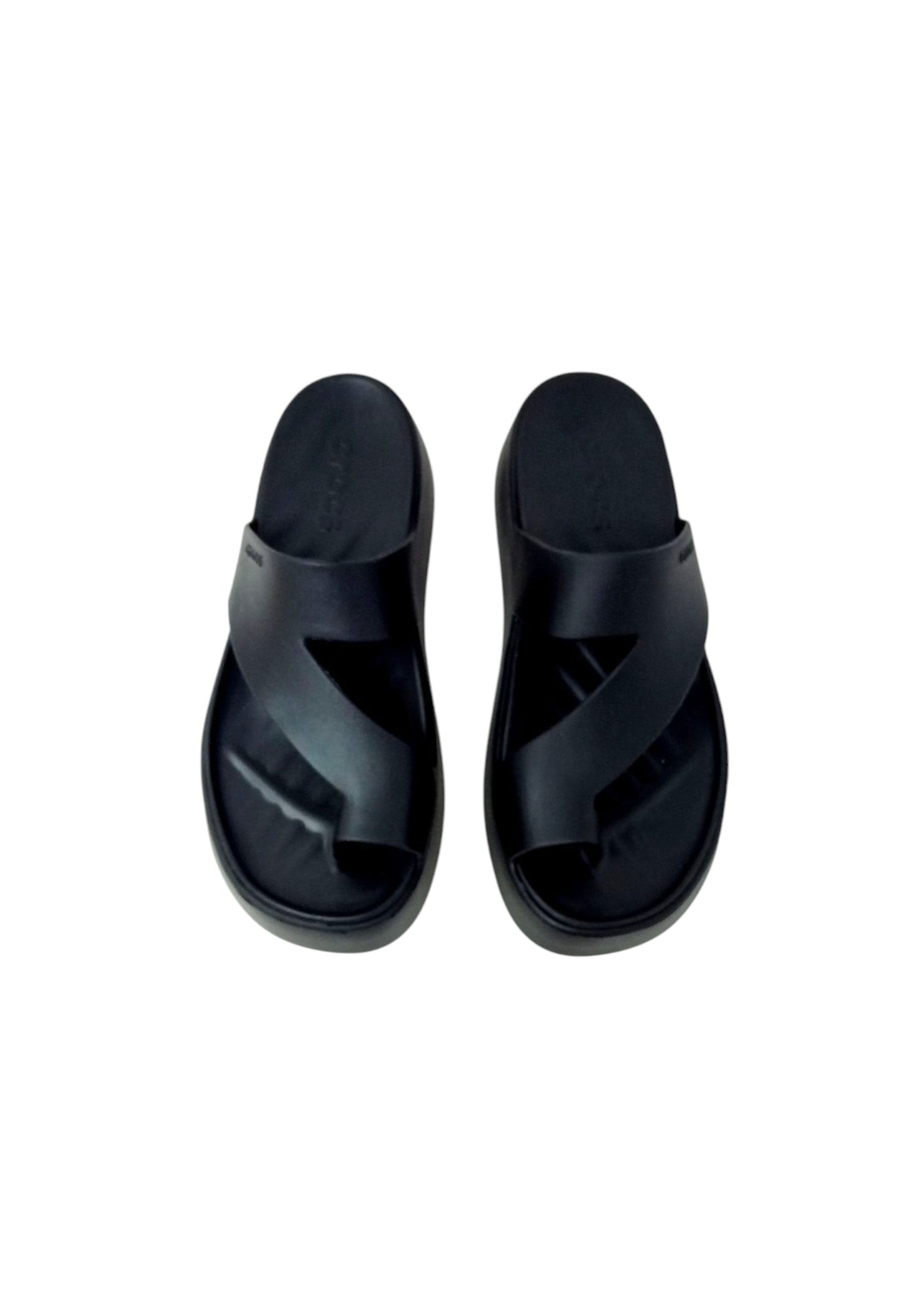 Ciabatta platform da mare in gomma CROCS 210834-001 donna