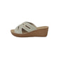 CIABATTA INBLU GM000047 GHIACCIO DONNA