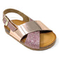 Sandalo da Passeggio 22B1047 MULTICIP BioNatura Bambina
