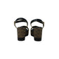 Sandalo con zeppa FASCINO DONNA 51266-E3 NERO donna
