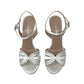 Italia Leone Sandali con tacco A7856 RASO 02 Donna