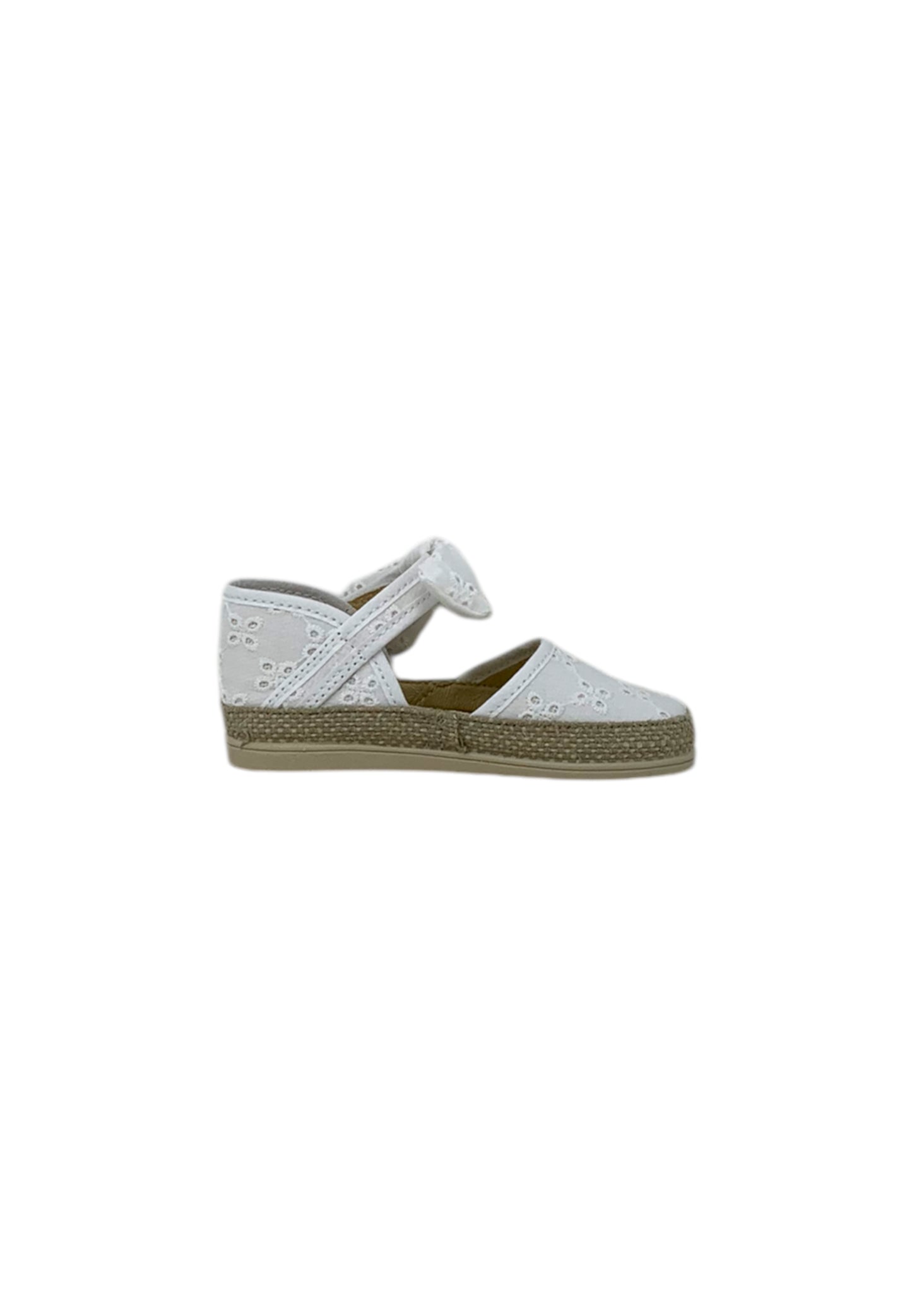 Espadrillas VULLADI 9501-572 voile bianco bambina