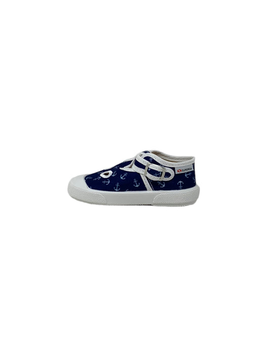 Sandalo Due Occhi Superga  S21T987 BLU bambino