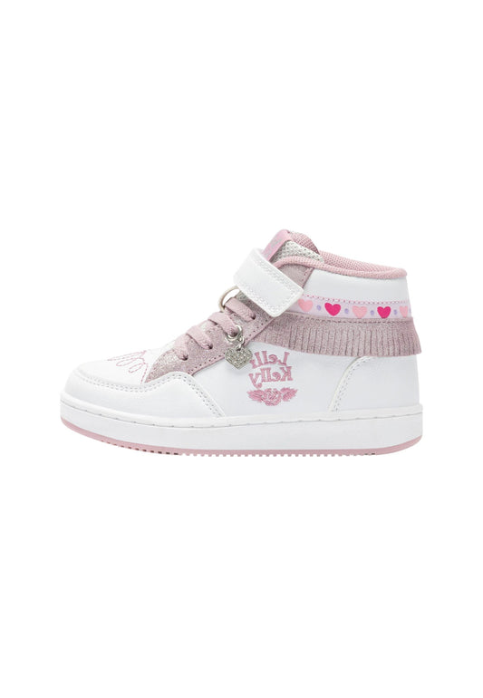Sneakers LELLI KELLY Frangetta Mix LKAA8096 BIANCO/CIPRIA Bambina