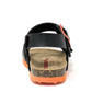 Sandali da passeggio BioNatura 22B1002 CHNE NERO bambino