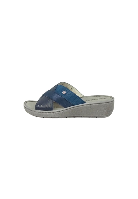 Ciabatte Riposella MACERATA W900BX BLU Donna