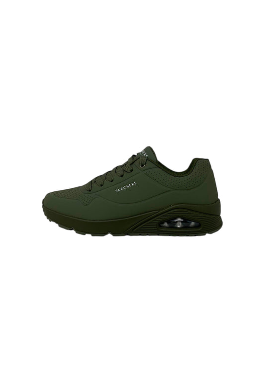 SNEAKER SKECHERS Uno - Stand On Air 52458/DKGR Uomo