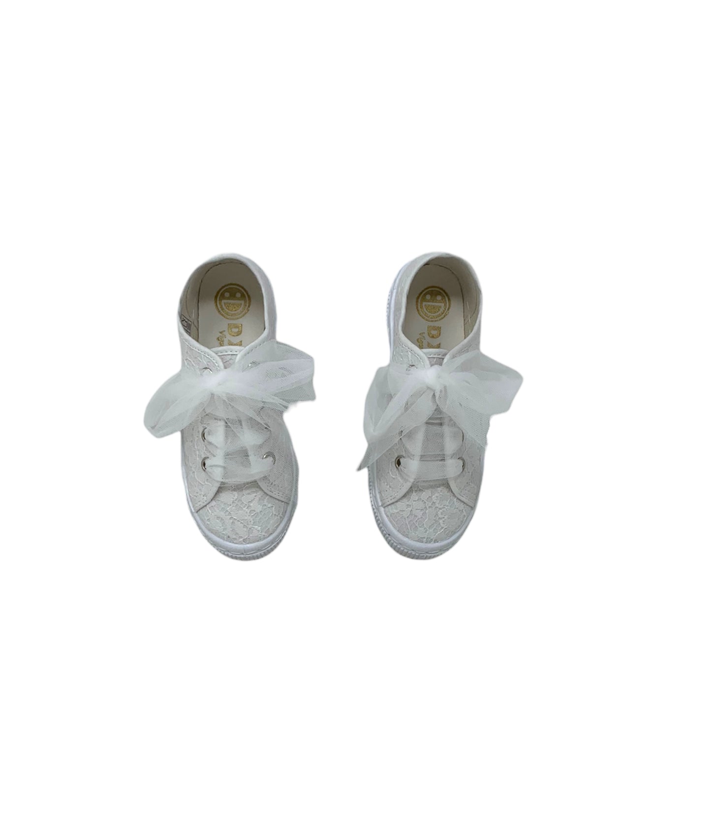 Sneaker DXO Vigevano 105 PIZZO BIANCO bambina/ragazza
