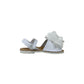 Minorchina JOLLY NUVOLA NAPA BLANCO/LAZO BLANCO bambina