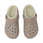 Classico  CROCS con pelliccia 203591-2YB CHAMPIGNON UNISEX