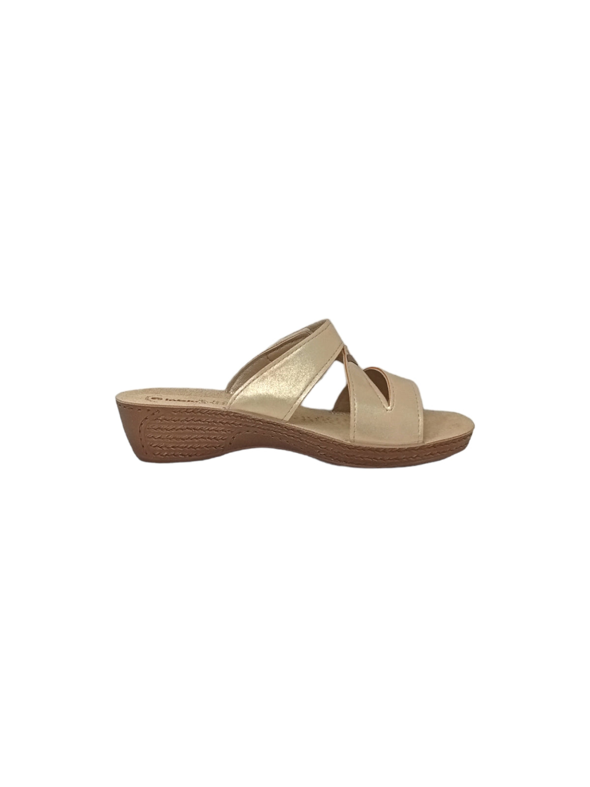 Ciabatta INBLU GL000035 SABBIA donna