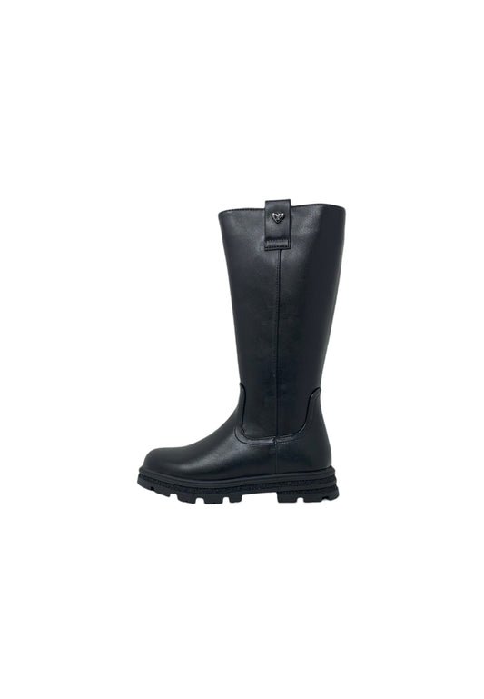 Stivale ASSO AG-17563 BLACK bambina/ragazza