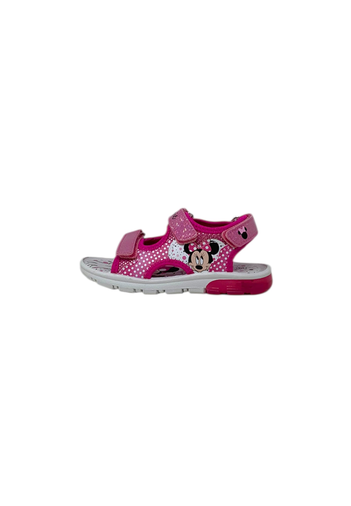 Sandali luminosi Silver Minnie D3010688S FUXIA Bambina