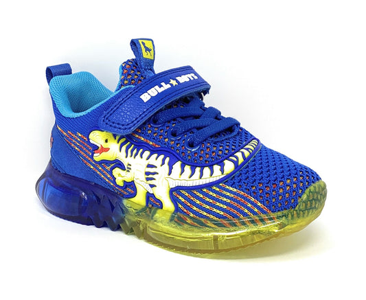 Sneakers da passeggio BULL BOYS BBAL2103 ROYAL Blu/Giallo Bambino