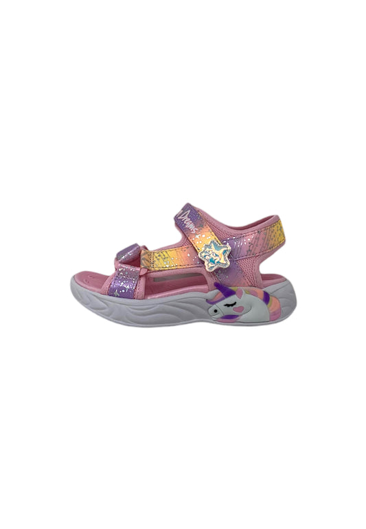 Sandali SKECHERS S LIGHTS UNICORN 302682L/LPMT Bambina