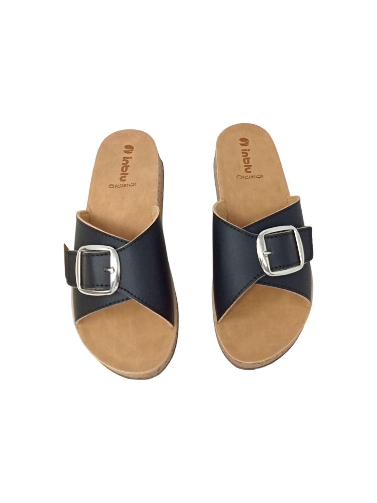 Ciabatta INBLU PK000036 NERO donna