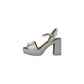 Sandalo con tacco FASCINO DONNA 73215-E3 BIANCO donna