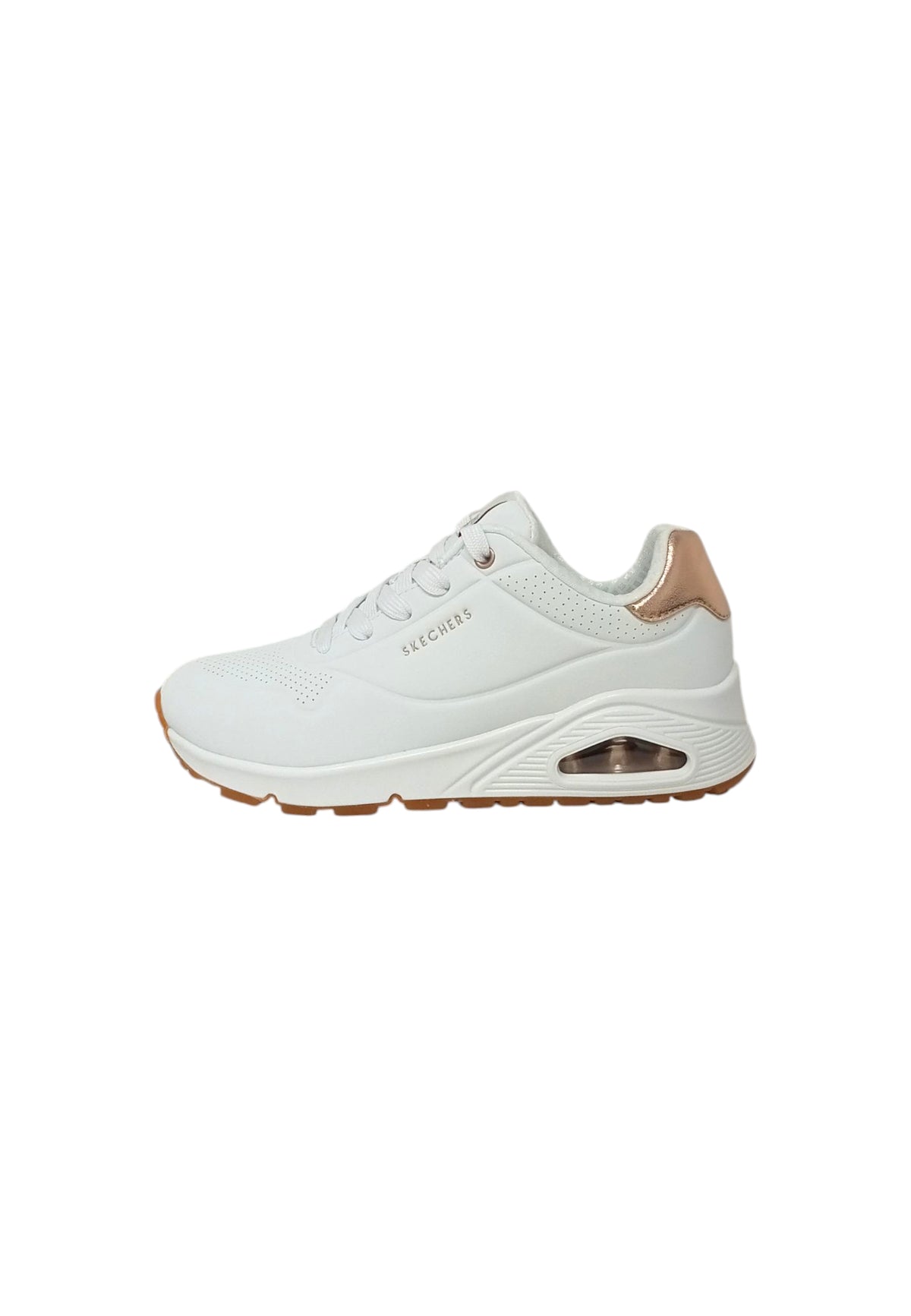 Sneakers SKECHERS Uno - Golden air 177094/WHT Donna