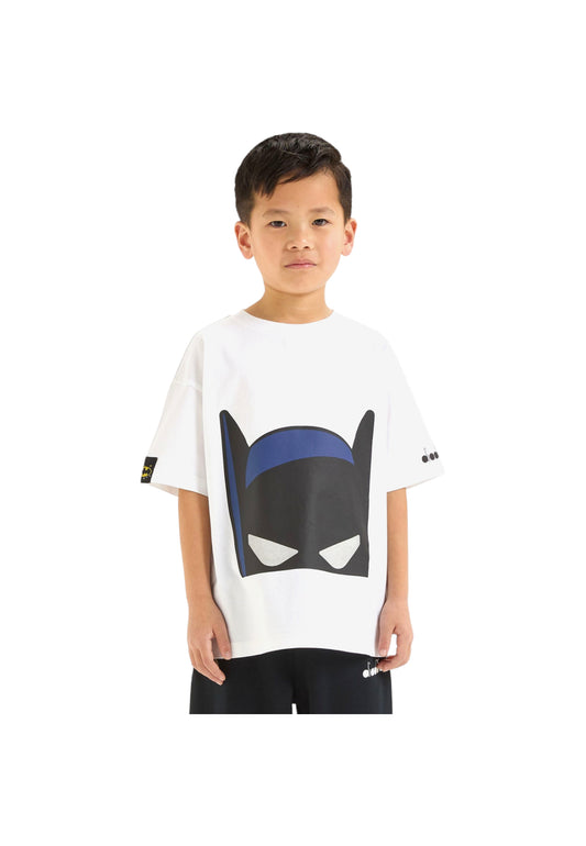 Diadora JU T-shirt ss Superheroes "BATMAN" 502.180440 01 20002 Bambino