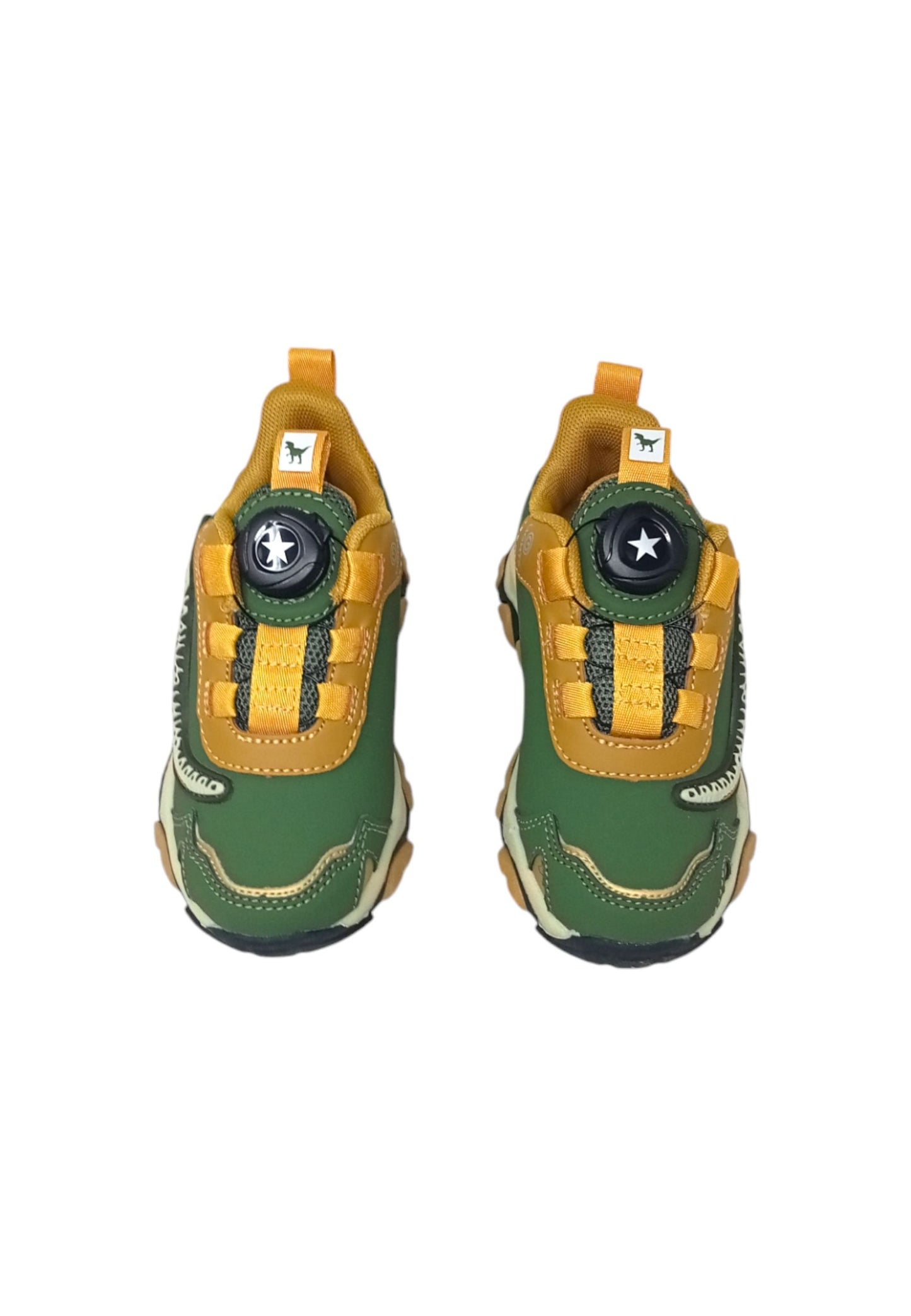 Sneakers luminose BULL BOYS T-REX DNAL4556 VERDE GIUNGLA Bambino