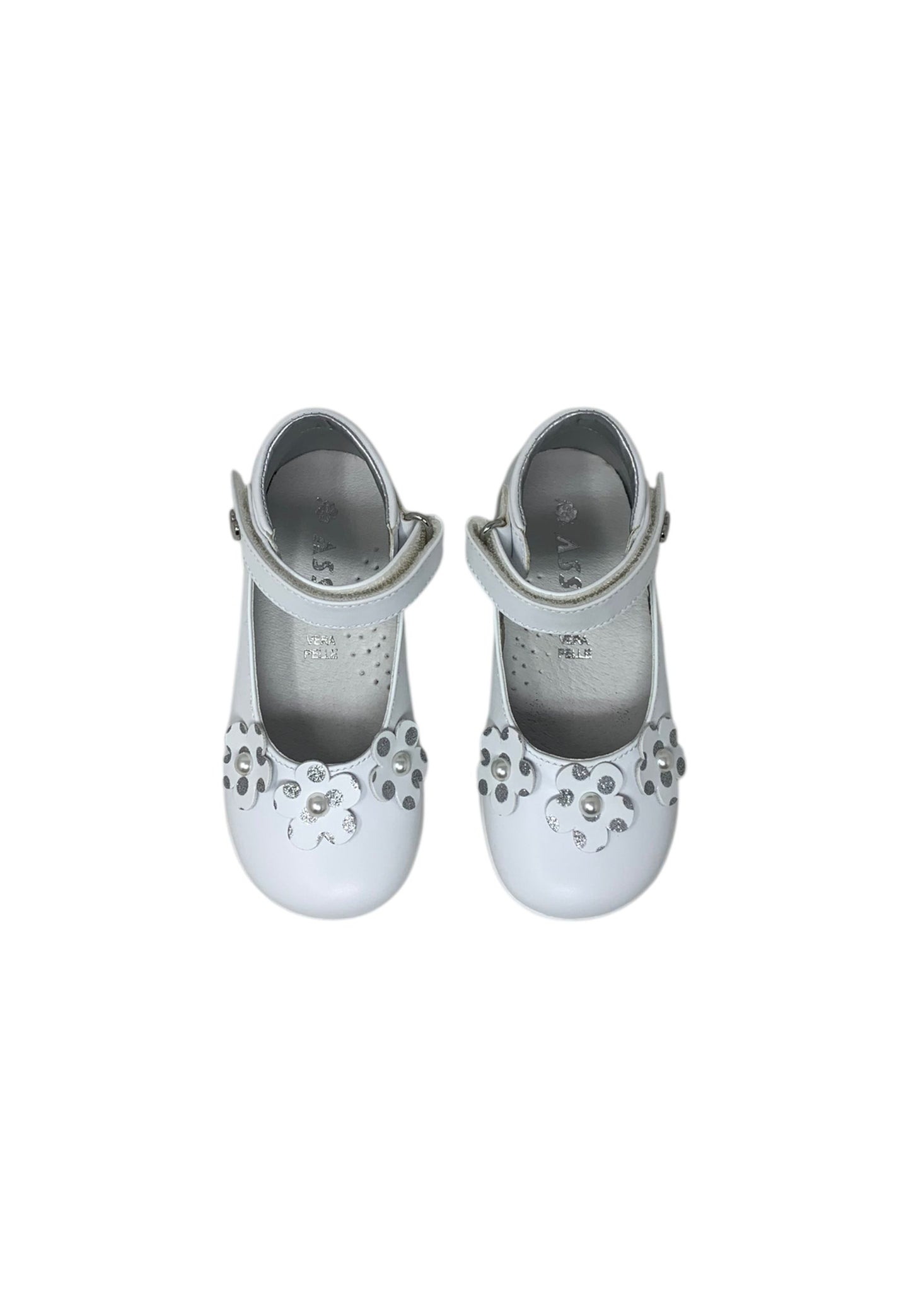 Ballerina ASSO AG-17870 WHITE bambina