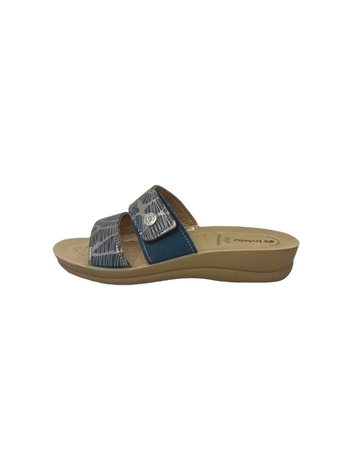 Ciabatta INBLU VR000060 BLU donna